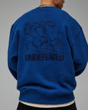 UNDEFEATED SP26 CNY CREWNECK SWEATER - BLUE