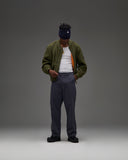 UNDEFEATED HO25 POLAR FLEECE MA-1 JACKET - DEEP NAVY