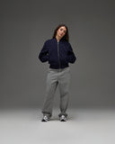 UNDEFEATED HO25 POLAR FLEECE MA-1 JACKET - DEEP NAVY