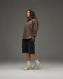 UNDEFEATED L/S TWILL FLANNEL - BROWN