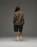 UNDEFEATED L/S TWILL FLANNEL - BROWN