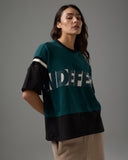 UNDEFEATED SU26 PANELED S/S TEE - BLACK
