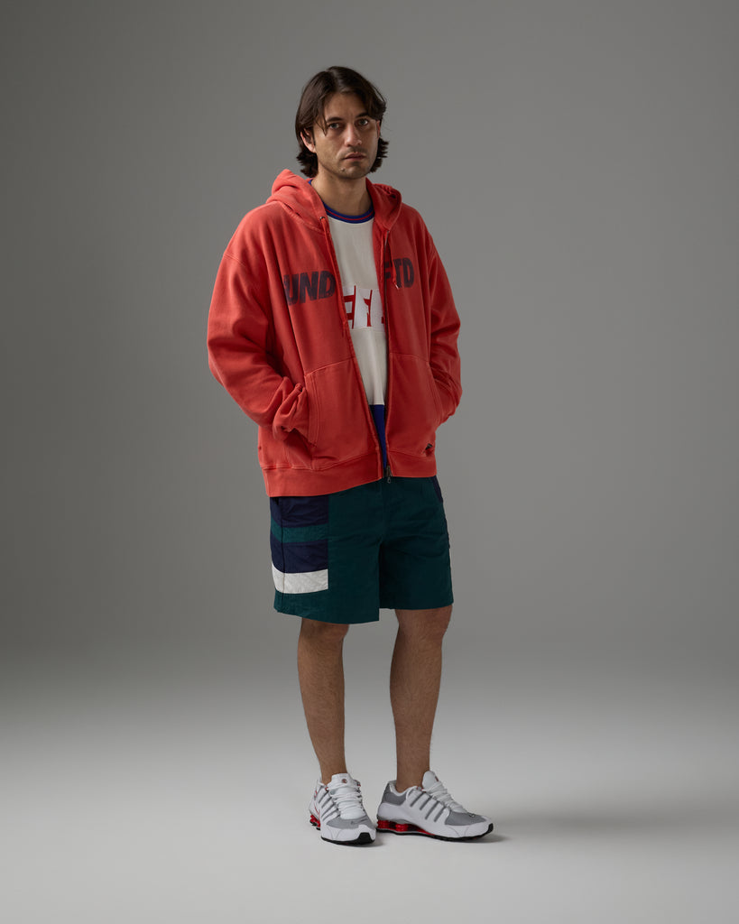 UNDEFEATED SU26 LIGHTWEIGHT ZIP HOOD - RED