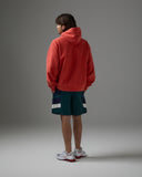 UNDEFEATED SU26 LIGHTWEIGHT ZIP HOOD - RED
