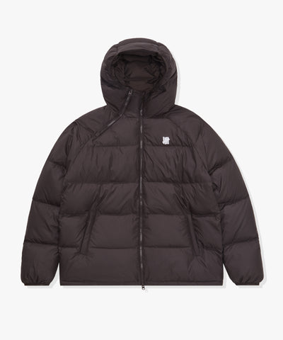 UNDEFEATED PUFFY DOWN JACKET DARK BROWN