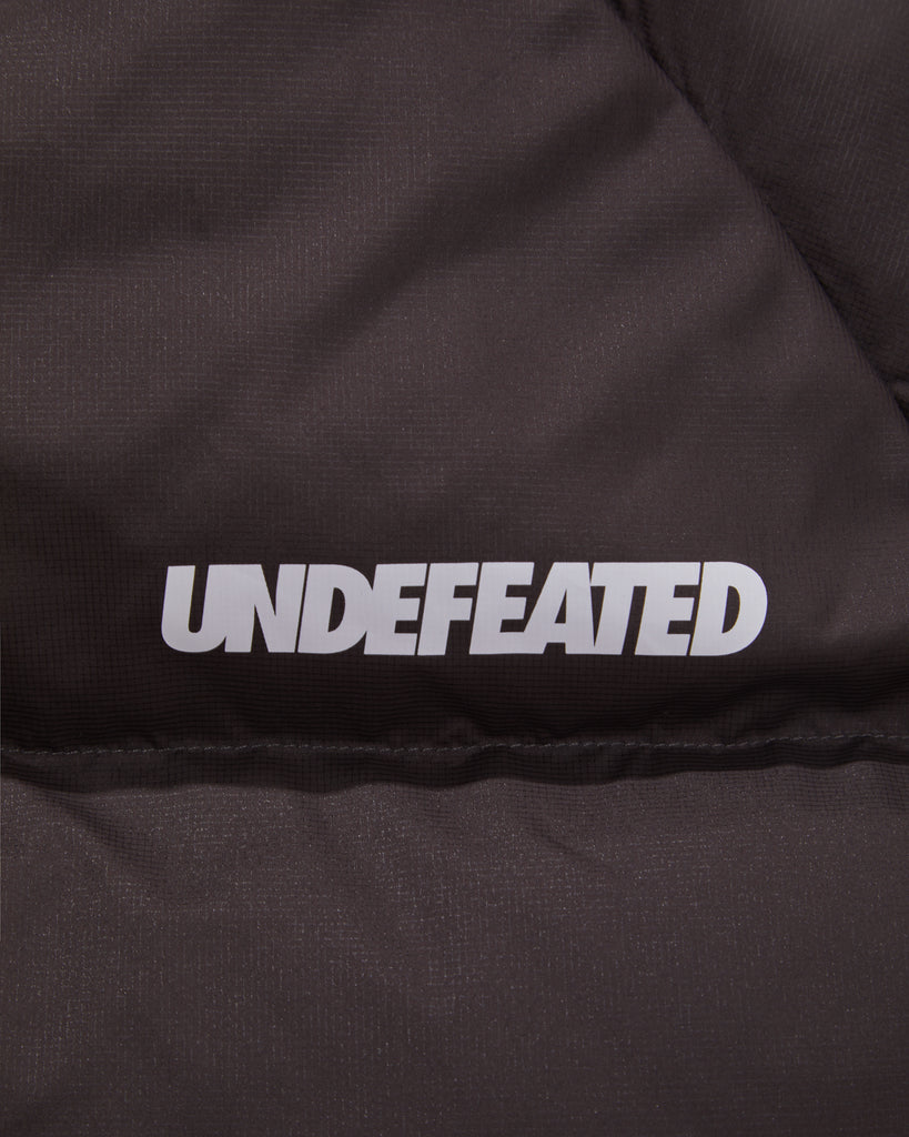 UNDEFEATED PUFFY DOWN JACKET DARK BROWN