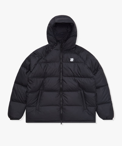 UNDEFEATED PUFFY DOWN JACKET BLACK