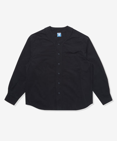 UNDEFEATED L/S BASEBALL JERSEY BLACK