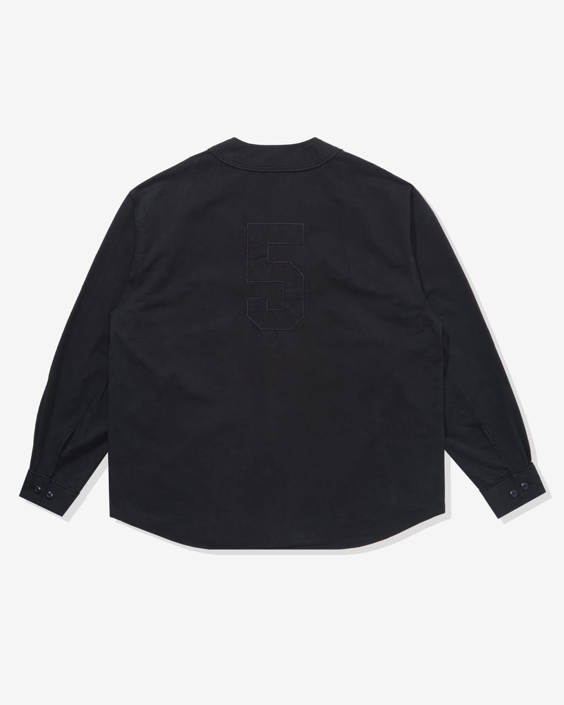 UNDEFEATED L/S BASEBALL JERSEY BLACK