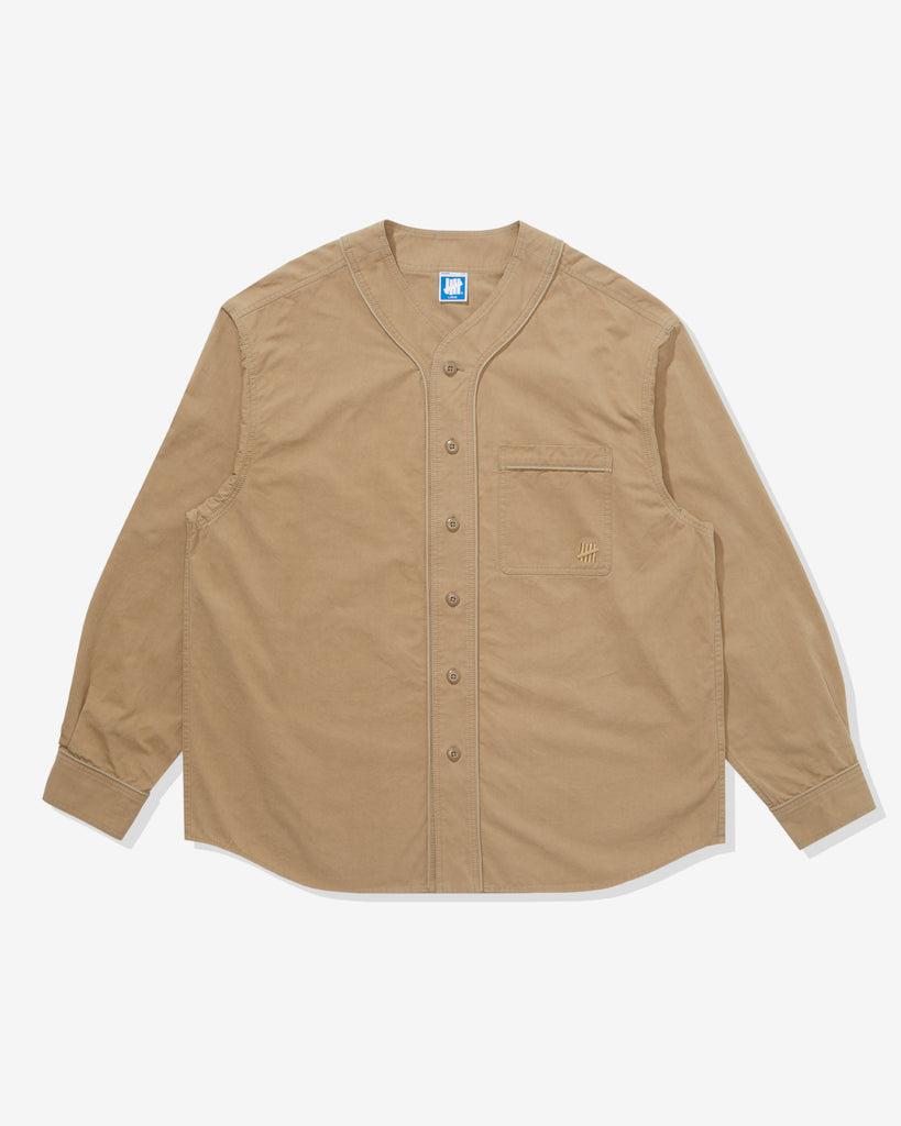 UNDEFEATED L/S BASEBALL JERSEY SAFARI