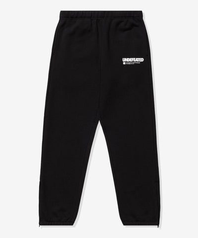 UNDEFEATED LOGO ZIP SWEATPANT