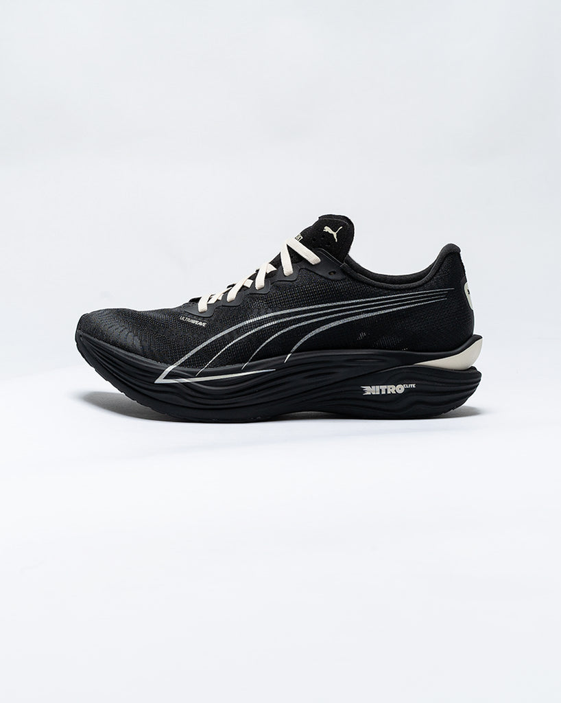 PUMA MENS DEVIATE NITRO ELITE 3 X REPRESENT - BLACK ALPINE SNOW