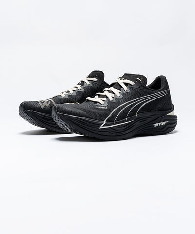 PUMA WOMENS DEVIATE NITRO ELITE 3 X REPRESENT - BLACK ALPINE SNOW