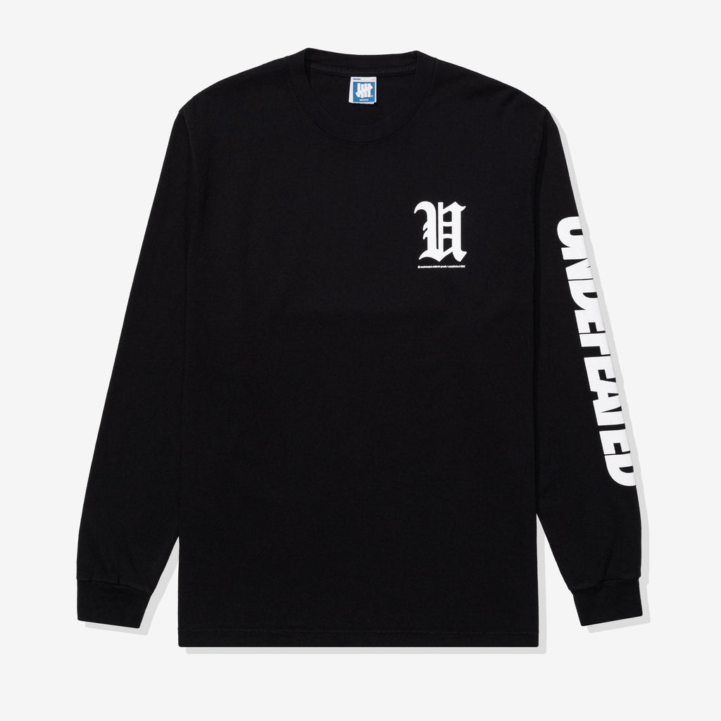 UNDEFEATED FA24 BIG LOCKUP L/S TEE