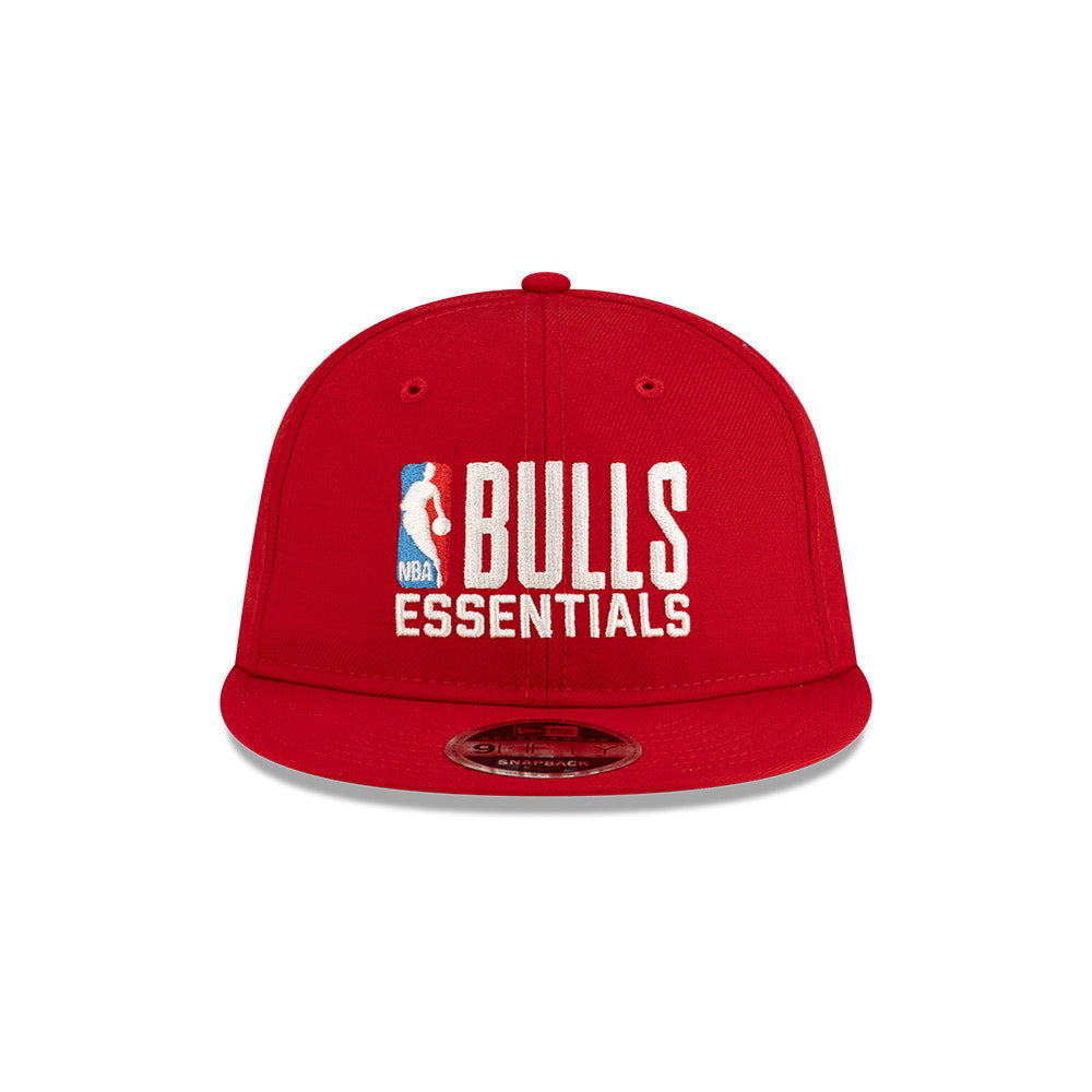 NEW ERA X FEAR OF GOD ESSENTIALS BULLS SNAPBACK -RED