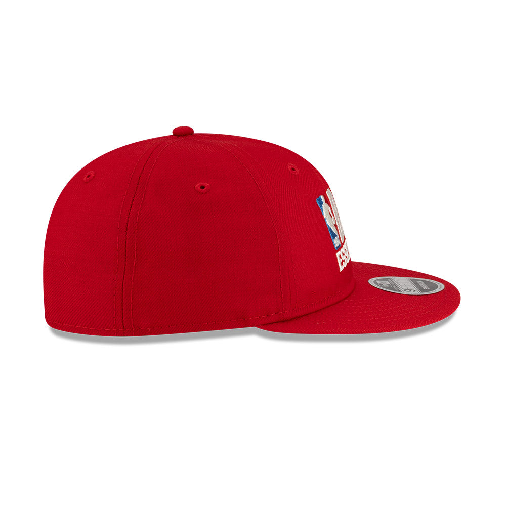 NEW ERA X FEAR OF GOD ESSENTIALS BULLS SNAPBACK -RED