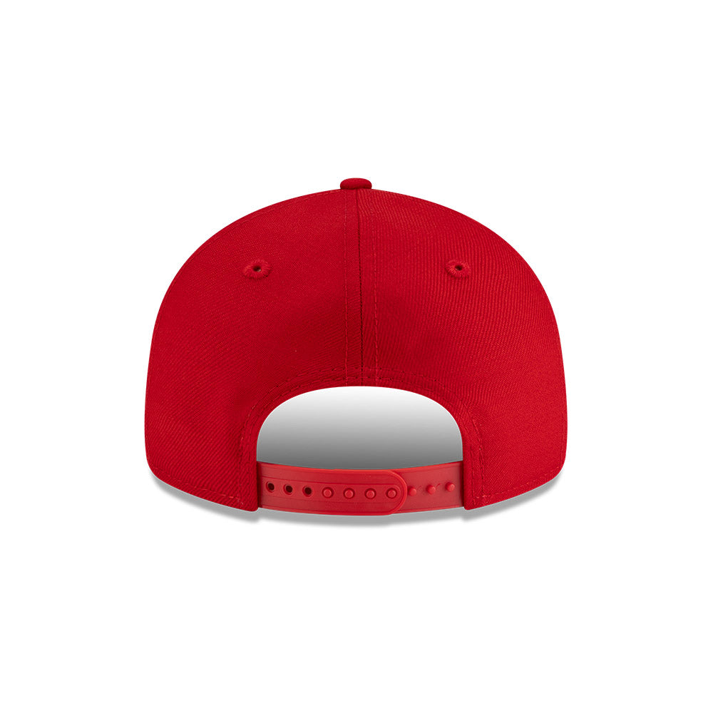 NEW ERA X FEAR OF GOD ESSENTIALS BULLS SNAPBACK -RED