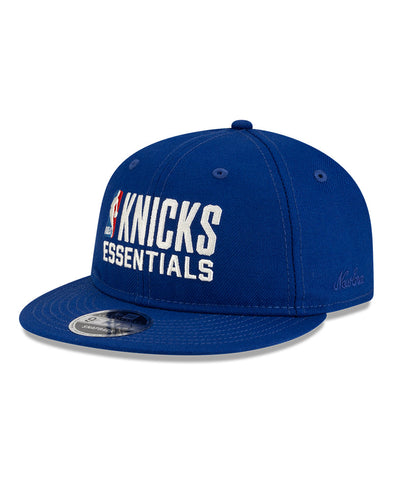 NEW ERA X FEAR OF GOD ESSENTIALS KNICKS SNAPBACK -BLUE