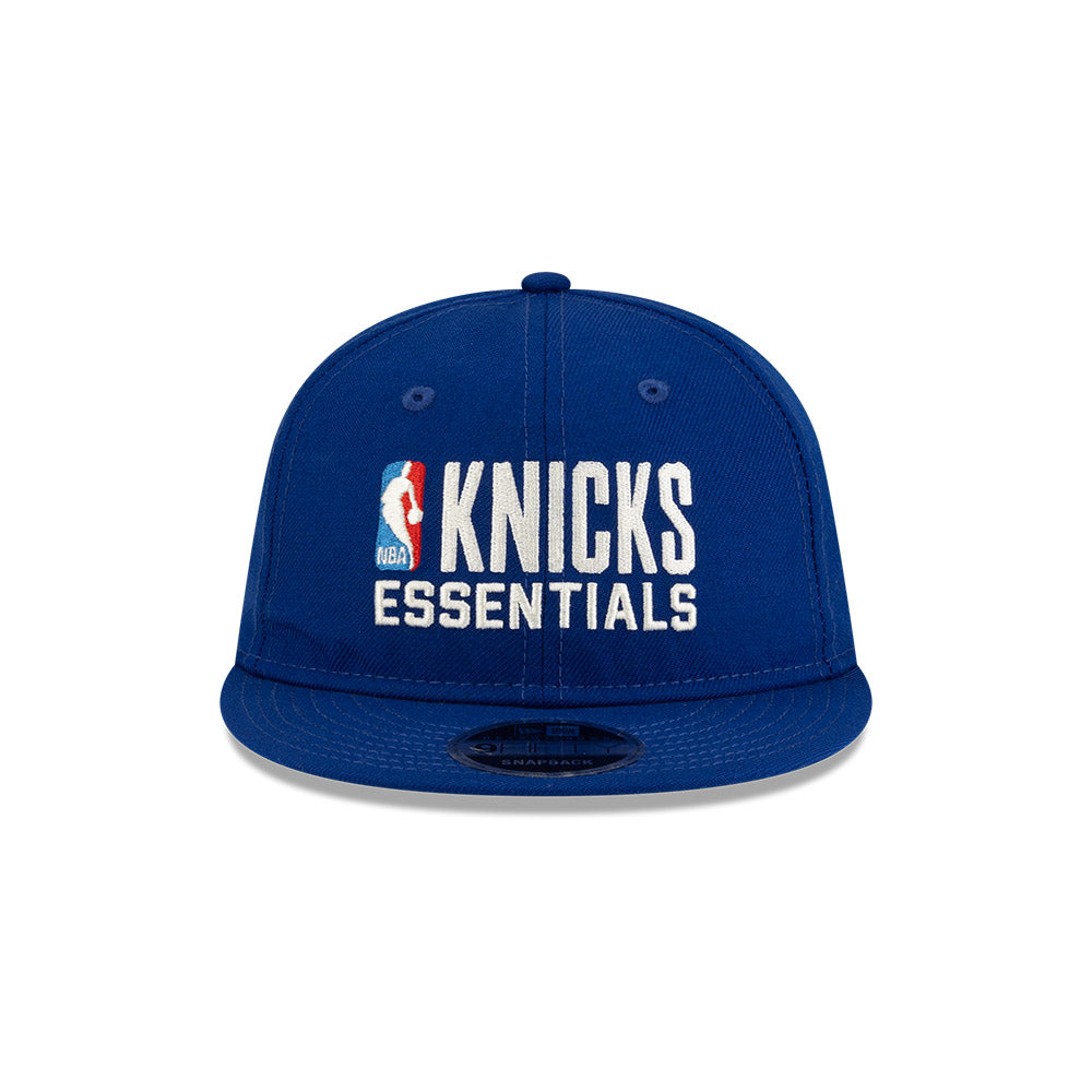 NEW ERA X FEAR OF GOD ESSENTIALS KNICKS SNAPBACK -BLUE