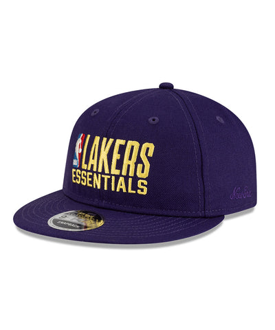 NEW ERA X FEAR OF GOD ESSENTIALS LAKERS SNAPBACK -PURPLE