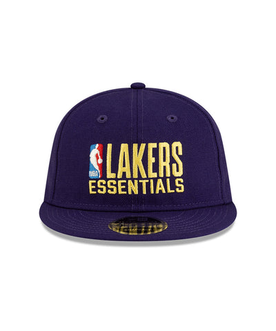 NEW ERA X FEAR OF GOD ESSENTIALS LAKERS SNAPBACK -PURPLE