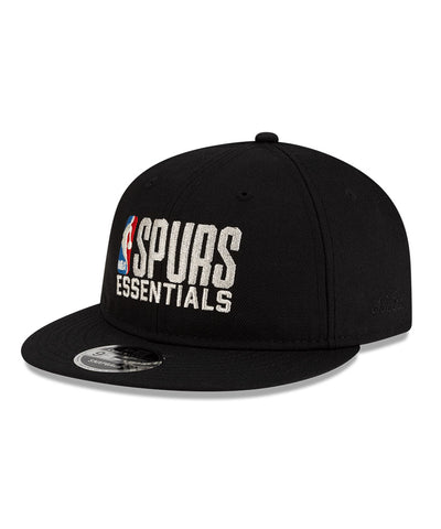 NEW ERA X FEAR OF GOD ESSENTIALS SPURS SNAPBACK -BLACK