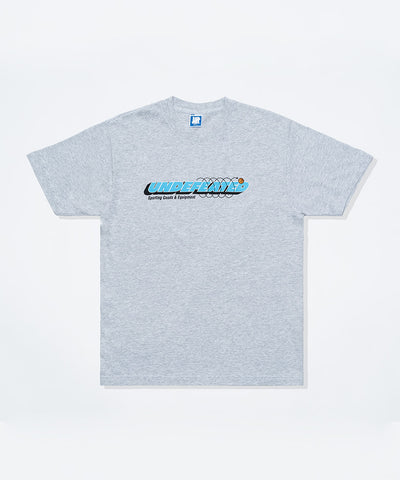 UNDEFEATED HO25 SPIRAL S/S TEE - HEATHER-GREY