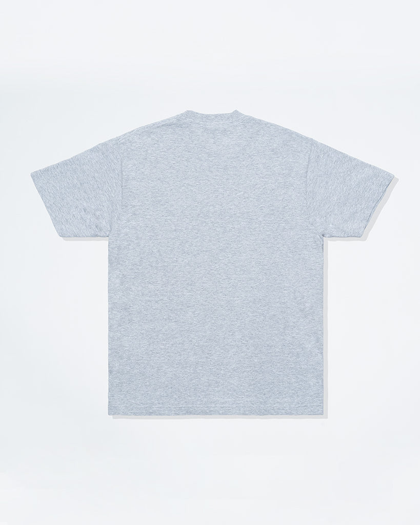 UNDEFEATED HO25 SPIRAL S/S TEE - HEATHER-GREY