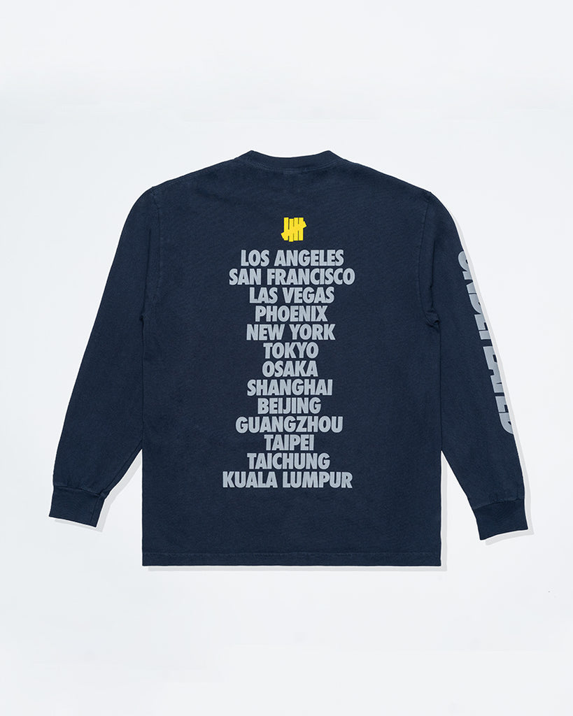 UNDEFEATED HO25 DON'T ASK L/S TEE - NAVY