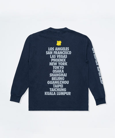 UNDEFEATED HO25 DON'T ASK L/S TEE - NAVY