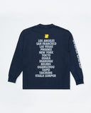 UNDEFEATED HO25 DON'T ASK L/S TEE - NAVY