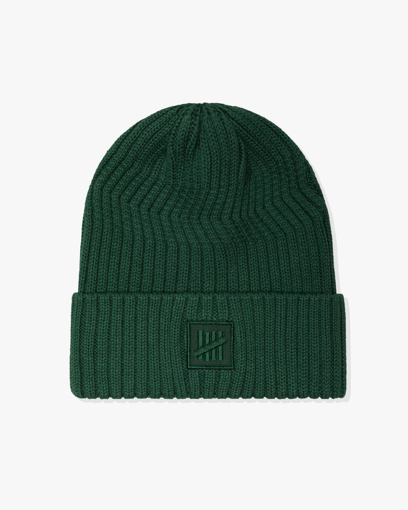 FA26 UNDEFEATED HEAVY GAUGE CUFF BEANIE - GREEN