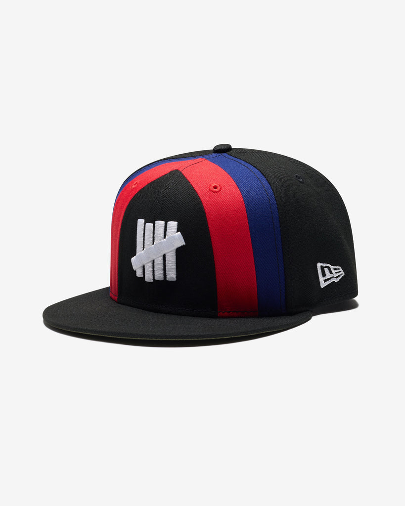 FA26 UNDEFEATED X NE STRIPE SNAPBACK - BLACK