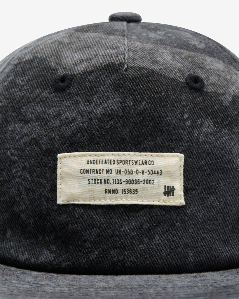 FA26 UNDEFEATED WASHED STRAPBACK - MIDNIGHT