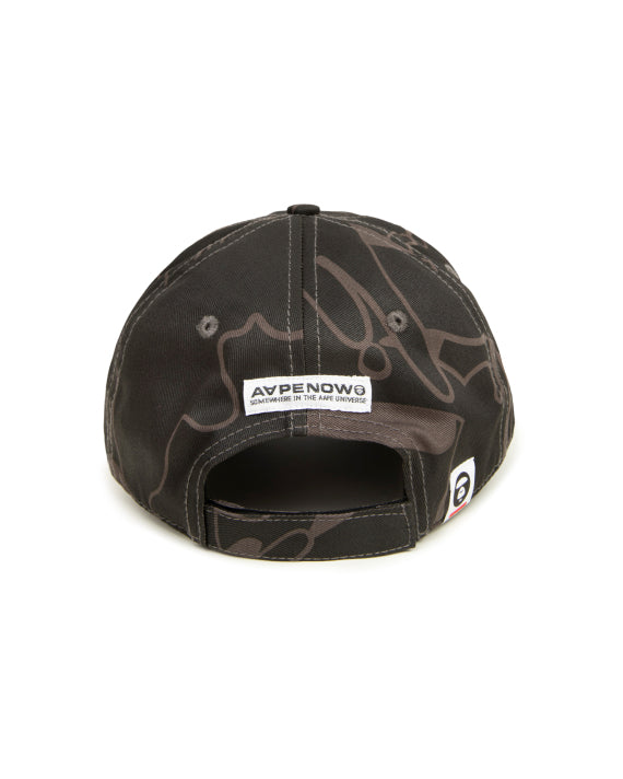 AAPE AAPENOW MOONFACE CAP (BLACK)