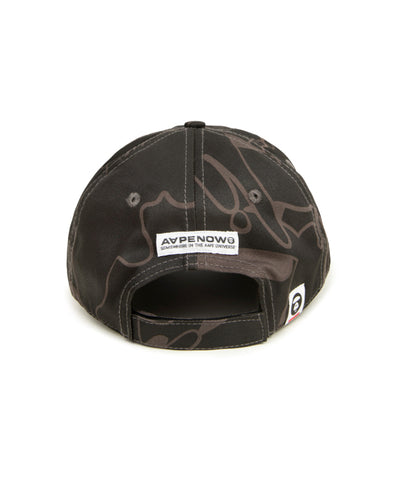 AAPE AAPENOW MOONFACE CAP (BLACK)