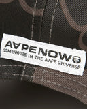 AAPE AAPENOW MOONFACE CAP (BLACK)