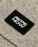 AAPE AAPENOW MOONFACE ZIP-UP HOODIE (TAUPE)