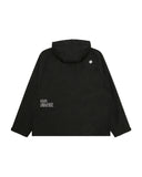 AAPE AAPEUNVS MOONFACE LOGO WINDBREAKER JACKET (BLACK)