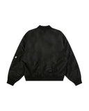 AAPE AAPENOW MOONFACE BOMBER JACKET (BLACK)