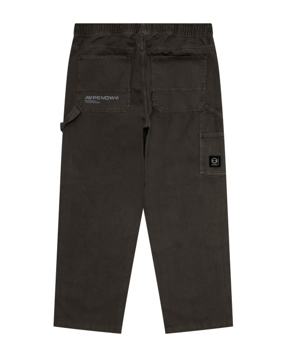 AAPE AAPENOW MOONFACE PANTS (BLACK)