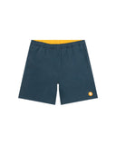 AAPE AAPENOW MOONFACE LOGO SHORTS - NAVY