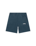 AAPE AAPENOW MOONFACE LOGO SHORTS - NAVY