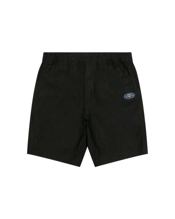 AAPE AAPEUNVS MOONFACE LOGO PATCH SHORTS