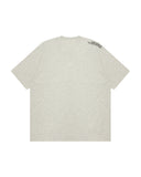 AAPE AAPENOW SPADES MOONFACE LOGO SHORT SLEEVE TEE (Oatmeal)