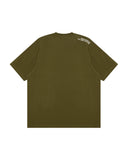 AAPE AAPENOW SPADES MOONFACE LOGO SHORT SLEEVE TEE (DEEP JUNGLE)