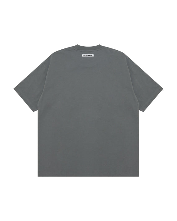 AAPE AAPENOW MOONFACE HEART LOGO SHORT SLEEVE TEE