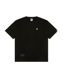 AAPE MOONFACE LOGO TEE (BLACK)