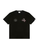AAPE AAPEUNVS LOGO TEE - BLACK