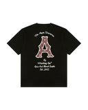 AAPE AAPEUNVS LOGO TEE - BLACK